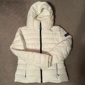 Calvin Klein White Winter Jacket